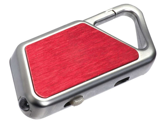 ASP 53653 Sapphire AL Keychain Light - Nichia 5mm LED - 20 Lumens - Includes 1 x Lithium Polymer Battery Pack - Red