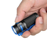 Olight Baton 4 Rechargeable LED Flashlight - 1300 Lumens - Includes 1 x 16340 and Optional Charging Case - Black or Other Colors