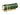 OD Green Olight Baton 4 Flashlight - Angled View
