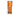 Orange Olight Baton Turbo Rechargeable LED Flashlight - Vertical View of Side