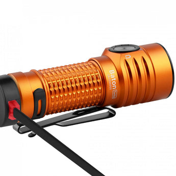 Olight Baton Turbo Rechargeable LED Flashlight - 1000 Lumens - Includes 1 x 18350 - Black, Orange, or OD Green (Discontinued Test)