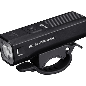 Fenix BC15-R USB-C Rechargeable LED Bike Light - Luminus SST20 - 400 Lumens - Uses Built-in 2600mAh Li-ion Battery Pack