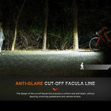 Fenix BC15-R USB-C Rechargeable LED Bike Light - Luminus SST20 - 400 Lumens - Uses Built-in 2600mAh Li-ion Battery Pack