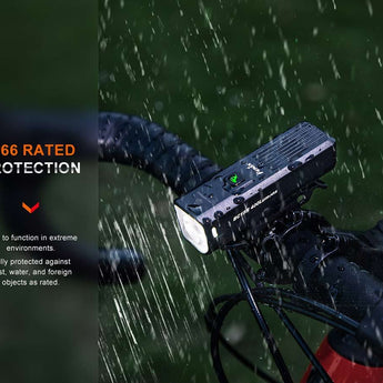 Fenix BC15-R USB-C Rechargeable LED Bike Light - Luminus SST20 - 400 Lumens - Uses Built-in 2600mAh Li-ion Battery Pack