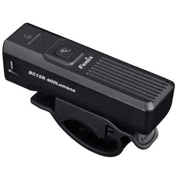 Fenix BC15-R USB-C Rechargeable LED Bike Light - Luminus SST20 - 400 Lumens - Uses Built-in 2600mAh Li-ion Battery Pack