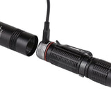 Jetbeam BC20-TAC USB-C Rechargeable LED Flashlight - CREE XP-L HI - 1100 Lumens - Uses 1 x 18650 or 2 x CR123A