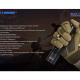 Jetbeam BC25-TAC USB-C Rechargeable LED Flashlight - CREE XP-L HI - 1100 Lumens - Uses 1 x 18650 or 2 x CR123A