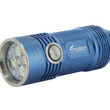 BUNDLE: 1 x Fitorch P25 Little Fatty LED Flashlight with Fitorch ER20 Rechargeable LED Flashlight and Fitorch ER26 Rechargeable LED Flashlight - Blue
