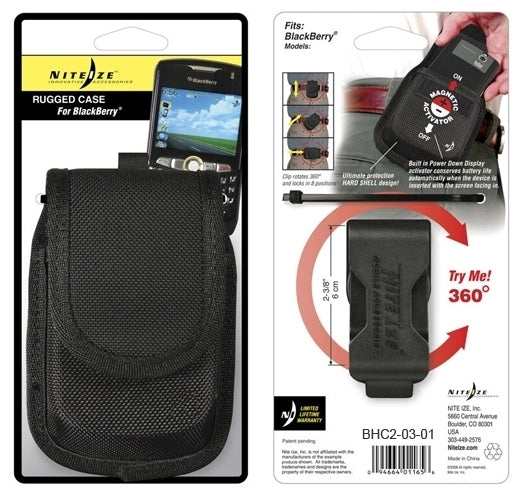 Nite Ize Rugged Case for Blackberry Cell Phone (BHC2-03-01)