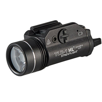 Streamlight TLR-1 HL Weapon Light - with optional Long Gun Kit or Earless Version - Black, Flat Dark Earth, or Flat Dark Earth Brown