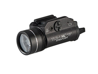 Streamlight TLR-1 HL Weapon Light - with optional Long Gun Kit or Earless Version - Black, Flat Dark Earth, or Flat Dark Earth Brown