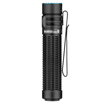 Olight Warrior Mini 3 Rechargeable LED Flashlight - 1750 Lumens - Includes 1 x 18650 - Black, Forest Gradient, Midnight Horizon, Desert Tan, or Zombie Green