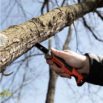 Blackfire BBM1737 Folding Outdoor Saw - Two Position Lock - Orange