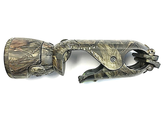 Blackfire Clamplight Hands Free LED Flashlight - 120 Lumens - Mossy Oak - Uses 3 AAA (included)