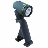 Blackfire Waterproof LED Clamplight - 190 Lumens - Uses 3x AAA (included) - Dark Gray