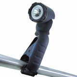Blackfire Waterproof LED Clamplight - 190 Lumens - Uses 3x AAA (included) - Dark Gray