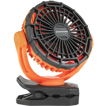 Blackfire BBM9112 USB-C Rechargeable Portable Fan - Uses Built-in Li-ion Battery Pack
