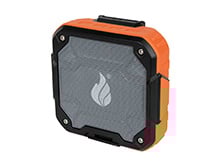 Blackfire BBM9113 Bluetooth Wireless USB-C Rechargeable Speaker - Wearable with Strap - Uses Built-in Li-ion Battery Pack - Orange