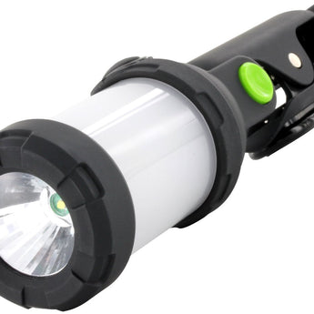 Blackfire Backpack LED 3 in 1 Clamplight Lantern - 125 Lumens - Uses 3x AAA - Black
