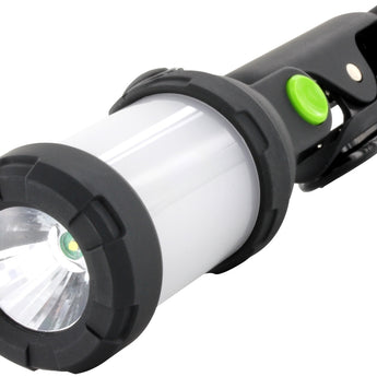 Blackfire Backpack LED 3 in 1 Clamplight Lantern - 125 Lumens - Uses 3x AAA - Black