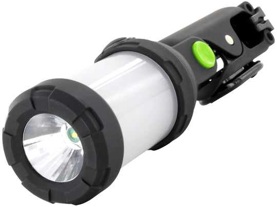 Blackfire Backpack LED 3 in 1 Clamplight Lantern - 125 Lumens - Uses 3x AAA - Black