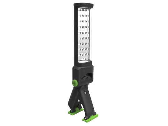 Blackfire Rechargeable LED Work Light Clamplight - 150 Lumens - Uses Li-Poly Battery Pack (included) - Black