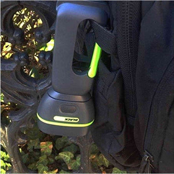 Blackfire Firefly LED Clamplight - 70 Lumens - Uses 3x AAA (included) - Dark Gray