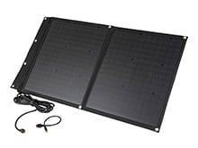 Blackfire FSP60W Portable Solar Panel - 60 Watt - USB-A Output Port - Black