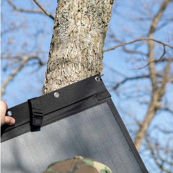 Blackfire FSP60W Portable Solar Panel - 60 Watt - USB-A Output Port - Black