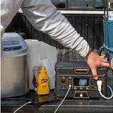 Blackfire PAC505 Portable Power Station - 505Wh - 2 x 120V AC Ports - Black