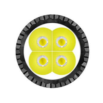 Olight Seeker 4 Pro Rechargeable LED Flashlight - 4600 Lumens - Cool White or Neutral White - Includes 1 x 21700 - Multiple Color Options