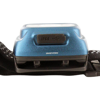 Nitecore NU31 USB-C Rechargeable LED Headlamp - 550 Lumens - Uses Built-in 1800mAh Li-ion Battery Pack - Grey, Blue, or Orange