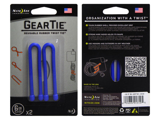 Nite Ize Gear Tie 6in