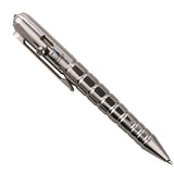 RovyVon Commander C10 Tactical Titanium Pen - Available in Natural Ti, Sandblasted, and PVD Black