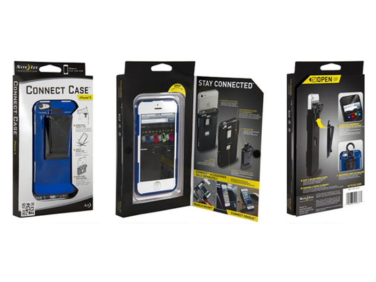 NiteIze iPhone 5 Connect Case - Translucent Blue