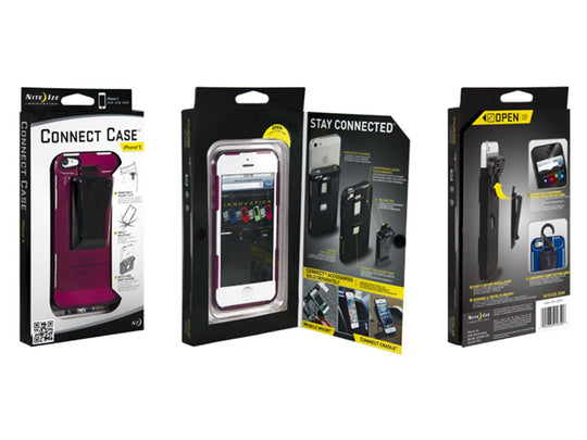 NiteIze iPhone 5 Connect Case - Translucent Cranberry