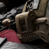 Princeton Tec Charge Pro MPLS Tactical Helmet Light - Red, White, Blue, Green or IR LED - 55 Lumens - Includes 1 x CR123A - Black, Olive Drab, or Tan