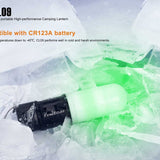 Fenix CL09 Camping Lantern with Magnetic Base - CREE XP-G2 R5 - 200 Lumens - Uses 1 x 16340 (included) or 1 x CR123A - Black