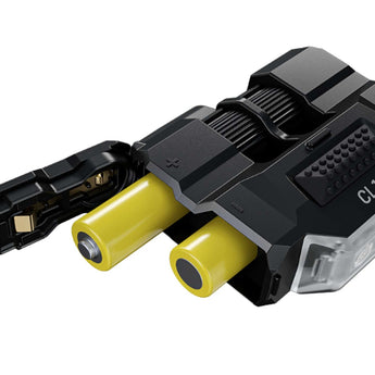 Nitecore CL10 LED Clip Light - White Red Blue Light - 45 Lumens - 2 x AAA (Included)