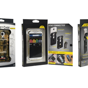Nite Ize Connect Case for Samsung Galaxy S4 - Black or Solid Mossy Oak Break Up Infinity