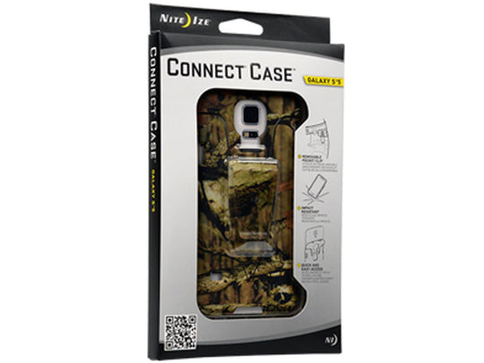 Nite Ize Connect Case - Solid Mossy Oak Break Up Infinity - Fits Galaxy S5 (CNTG5-22-R8)