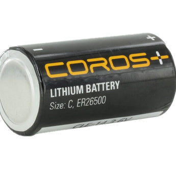 Coros CLE-14 ER26500 C 8500mAh 3.6V Lithium Thionyl Chloride (Li-SOCl2) Button Top Battery - Bulk