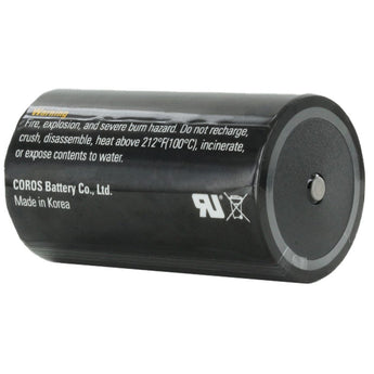 Coros CLE-20 ER33600 D 19000mAh 3.6V Lithium Thionyl Chloride (Li-SOCl2) Button Top Battery - Bulk