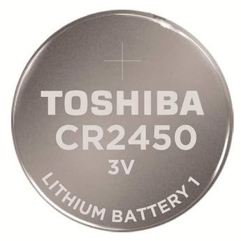 Toshiba CR2450 620mAh 3V Lithium (LiMnO2) Coin Cell Battery - Bulk