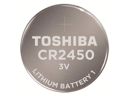 Toshiba CR2450 Front View of Positive 