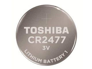 Toshiba CR2477 Front View of Positive Side