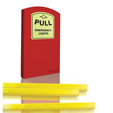 Cyalume Model 20 Emergency Lightstation Refill Kit - Includes 20 x 10in. Yellow Snaplights, Tamper Pins, Expiration Labels and Tie Out Tags