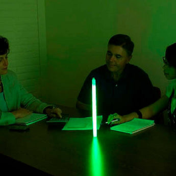 Cyalume 12-inch SnapLight 12 Hour Chemical Light Sticks - Case of 25 - Individually Foiled - Green (9-2705101)