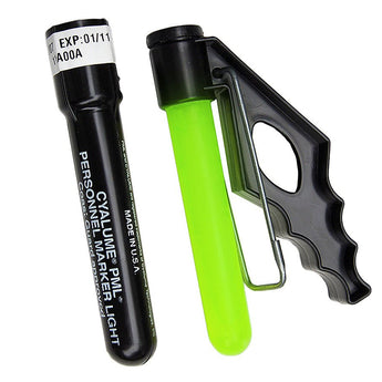 Cyalume Coast Guard Personnel Marker Single Light Stick - Case of 50 - Green (9-80770PF)