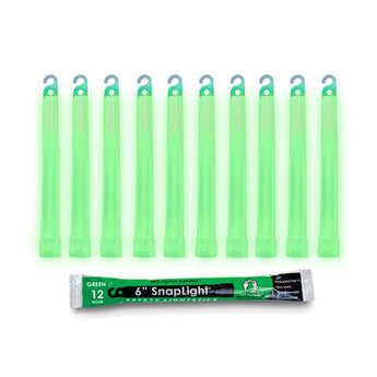 Cyalume 6in SnapLight - Case of 10  - Individually Foiled - Multiple Colors